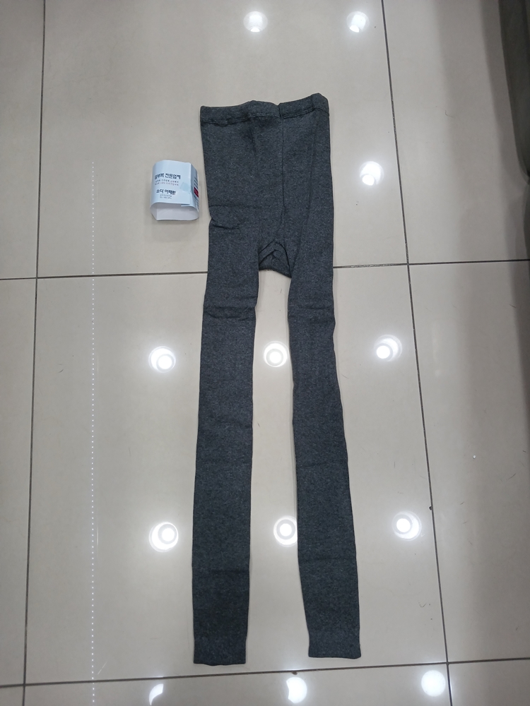 임부복 무발 레깅스 진회색 새제품 허리단면25총길이88 최고급면코마