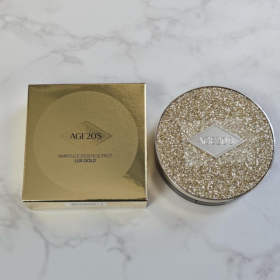 AGE20'S 에이지투웨니스 앰플 에센스 팩트 럭스 골드