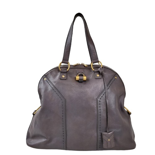 정품 생로랑(입생로랑) 뮤즈백 그레이 라지