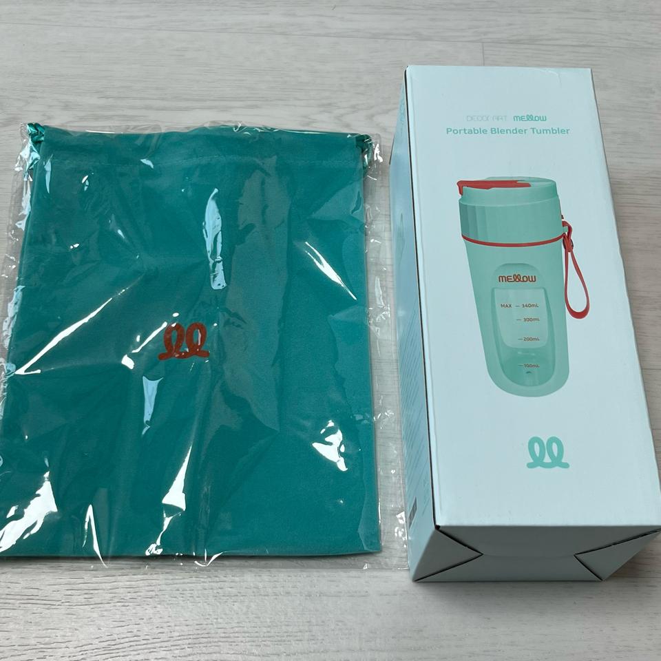 데코아르 멜로우 휴대용 믹서 텀블러 네오 민트 새제품