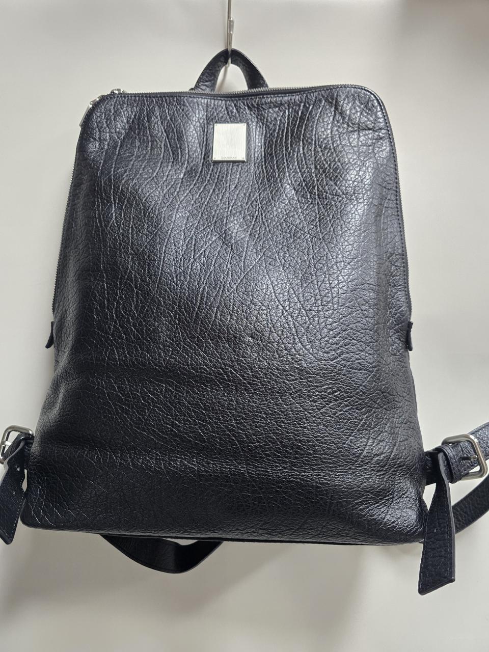 쿠론 가죽 백팩 (노트북 수납가능)