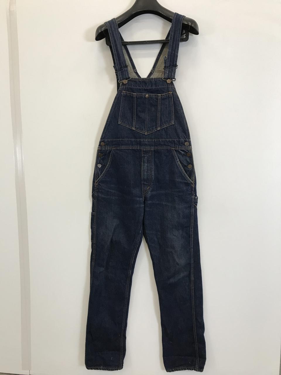 빅존 BIGJOHN 데님 오버롤 [34x32]