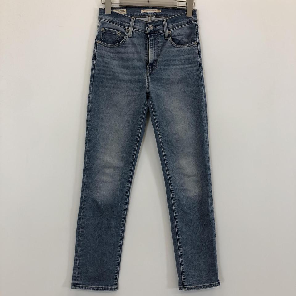 리바이스 프리미엄빅E 하이라이즈 스트레이트 데님 26 인치 