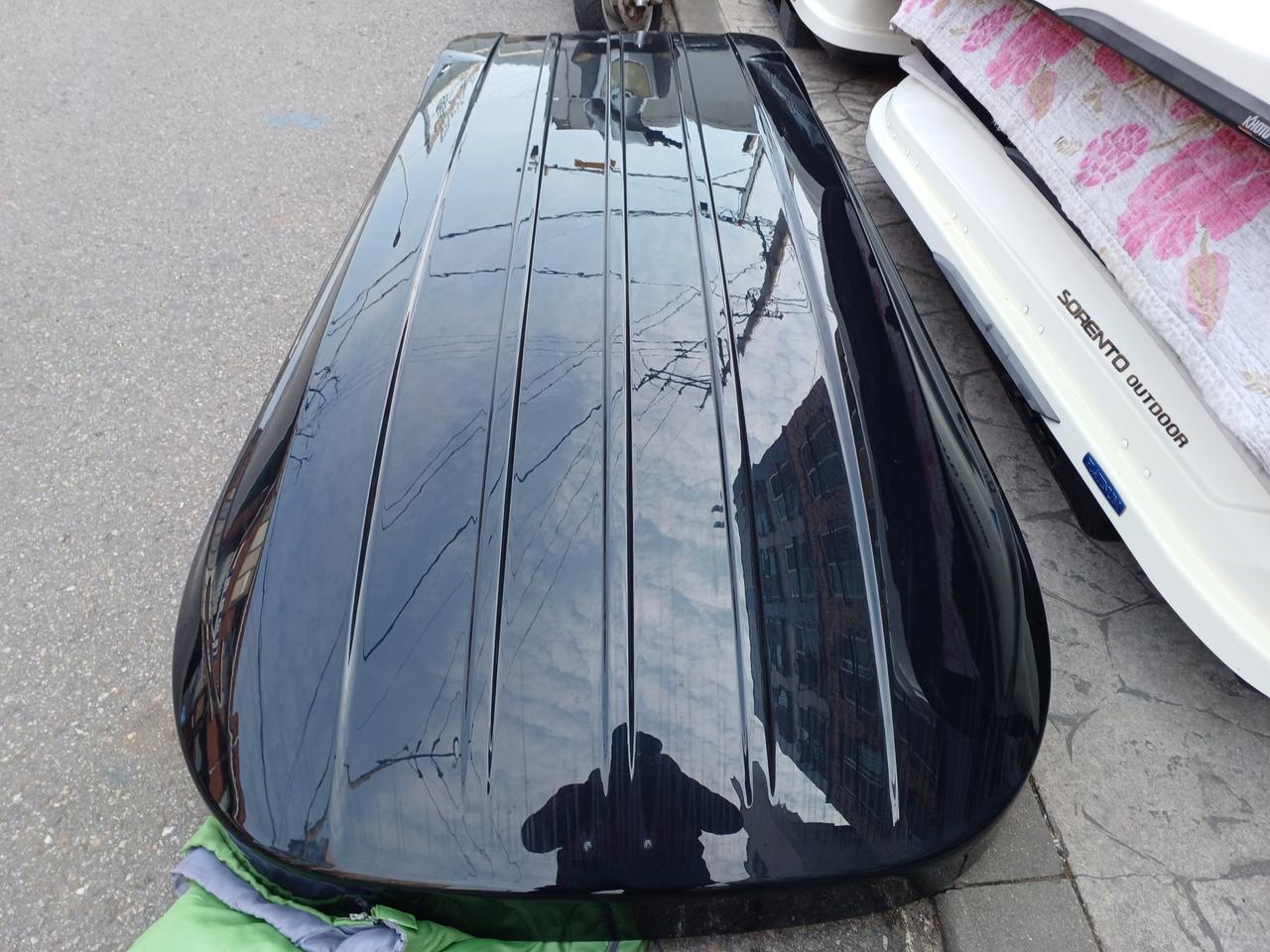 신형 팰리세이드lx3 코토일체형루프박스 블랙 초A급