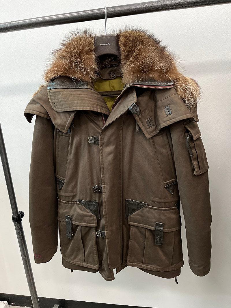 105) 디스퀘어드 컬렉션 야상 헤비다운