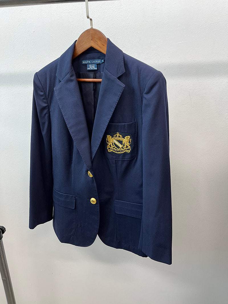 여) 랄프로렌 이태리 금장자켓