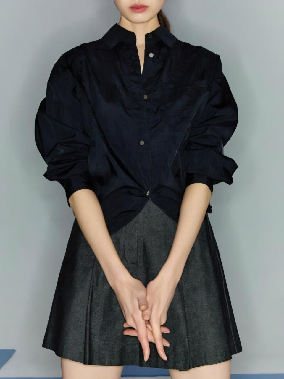 브리엘 나일론 셔츠 자켓 85(90)