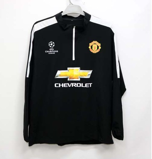 맨체스터 UEFA 챔피언스리그 반집업 긴팔 110