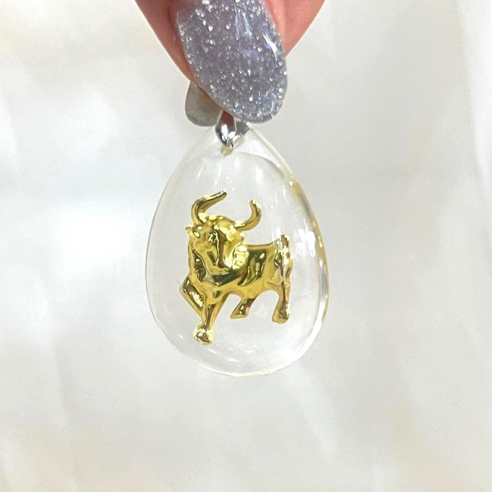 새 황소 24K 순금 펜던트 목걸이 골드 공예품 금 선물 금주얼리