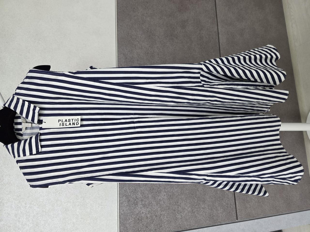 플라스틱아일랜드 셔츠 민소매 원피스 S사이즈(새상품)