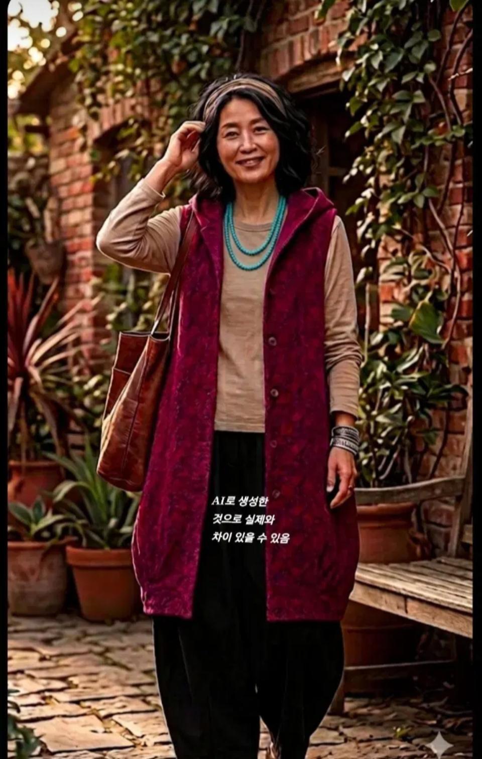 프리/임마누엘 항아리형 면 후드 자켓