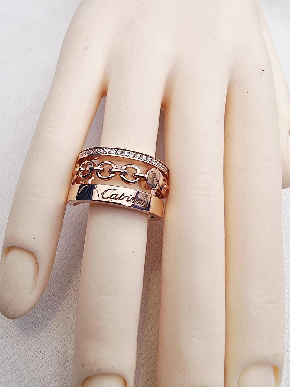 14k 핑크골드 반지