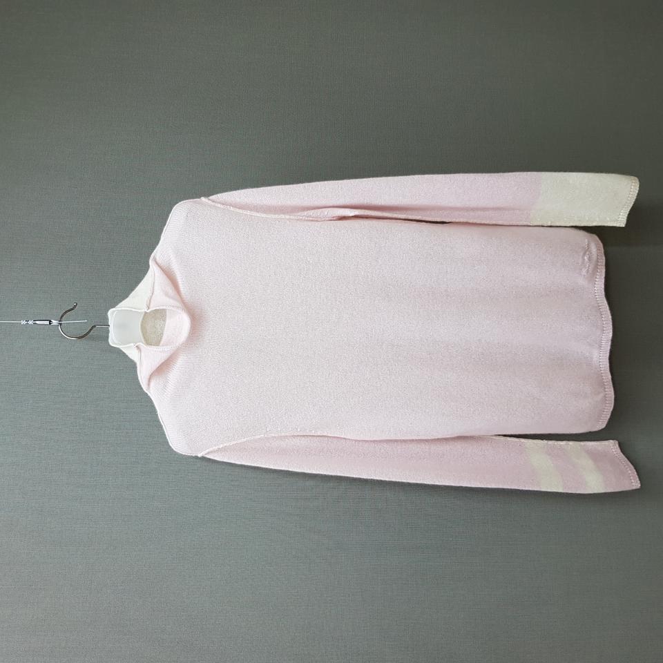 손정완 2021 배색 캐시미어 100 하이넥 니트 55사이즈