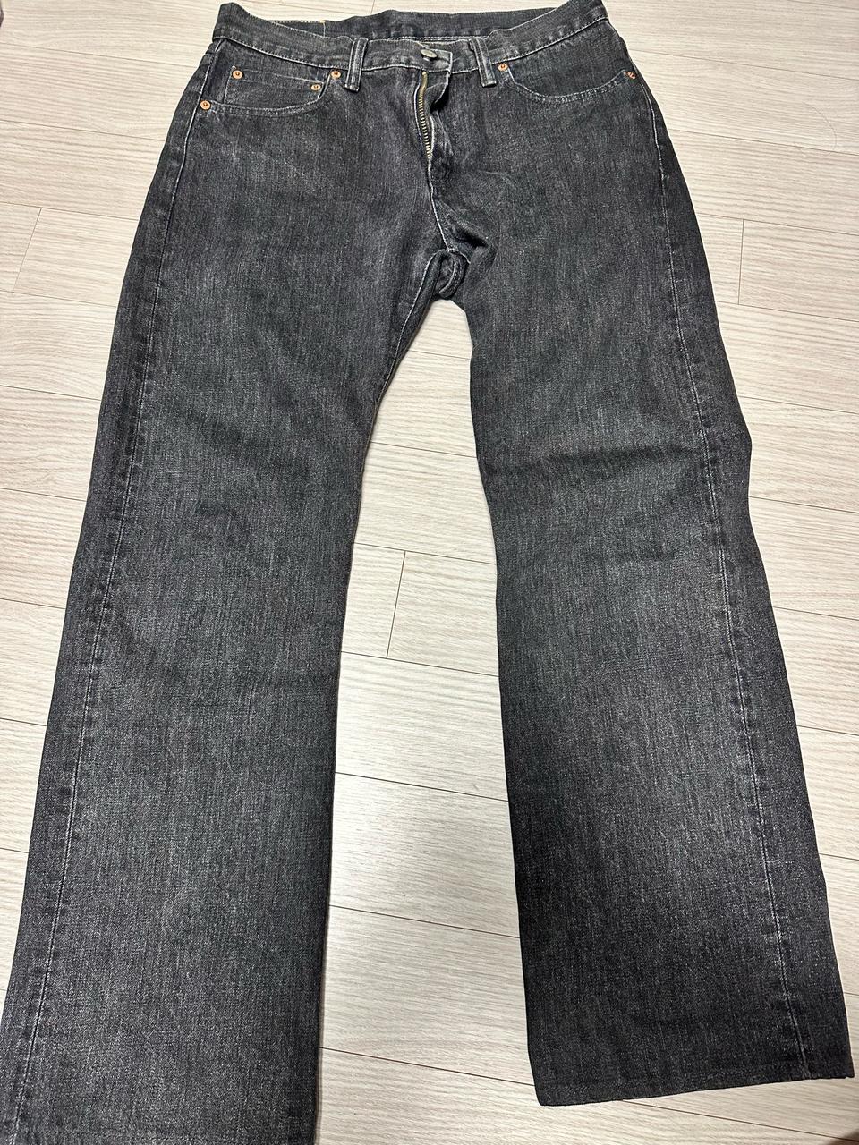 (32) 헐리우드랜치마켓 블랙 데님 진