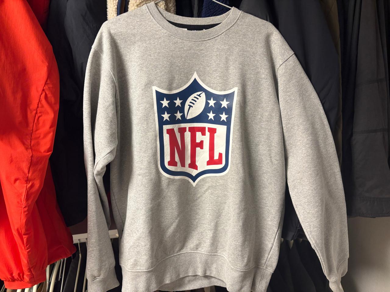 NFL 맨투맨 그레이 L 남성 100사이즈