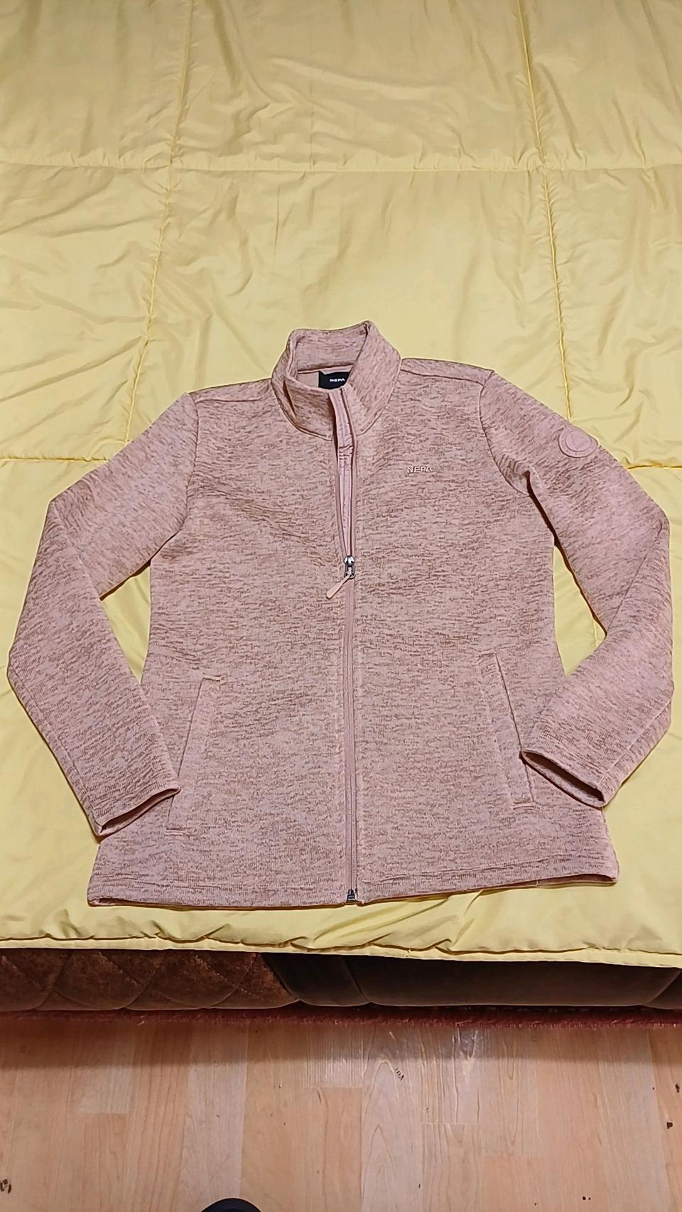 네파 기모니트집업 95 여성66 가슴49 기장64