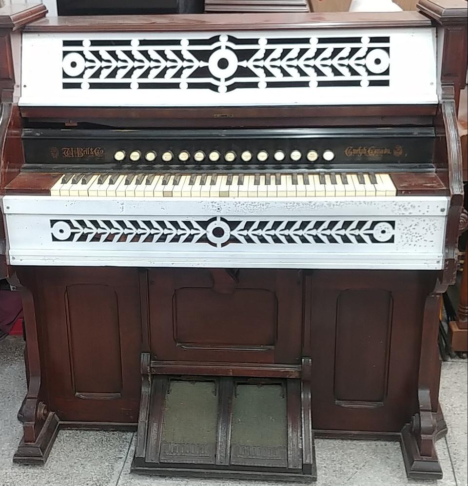 골동품엔틱빈티지리드오르간올갠19세기후반모델