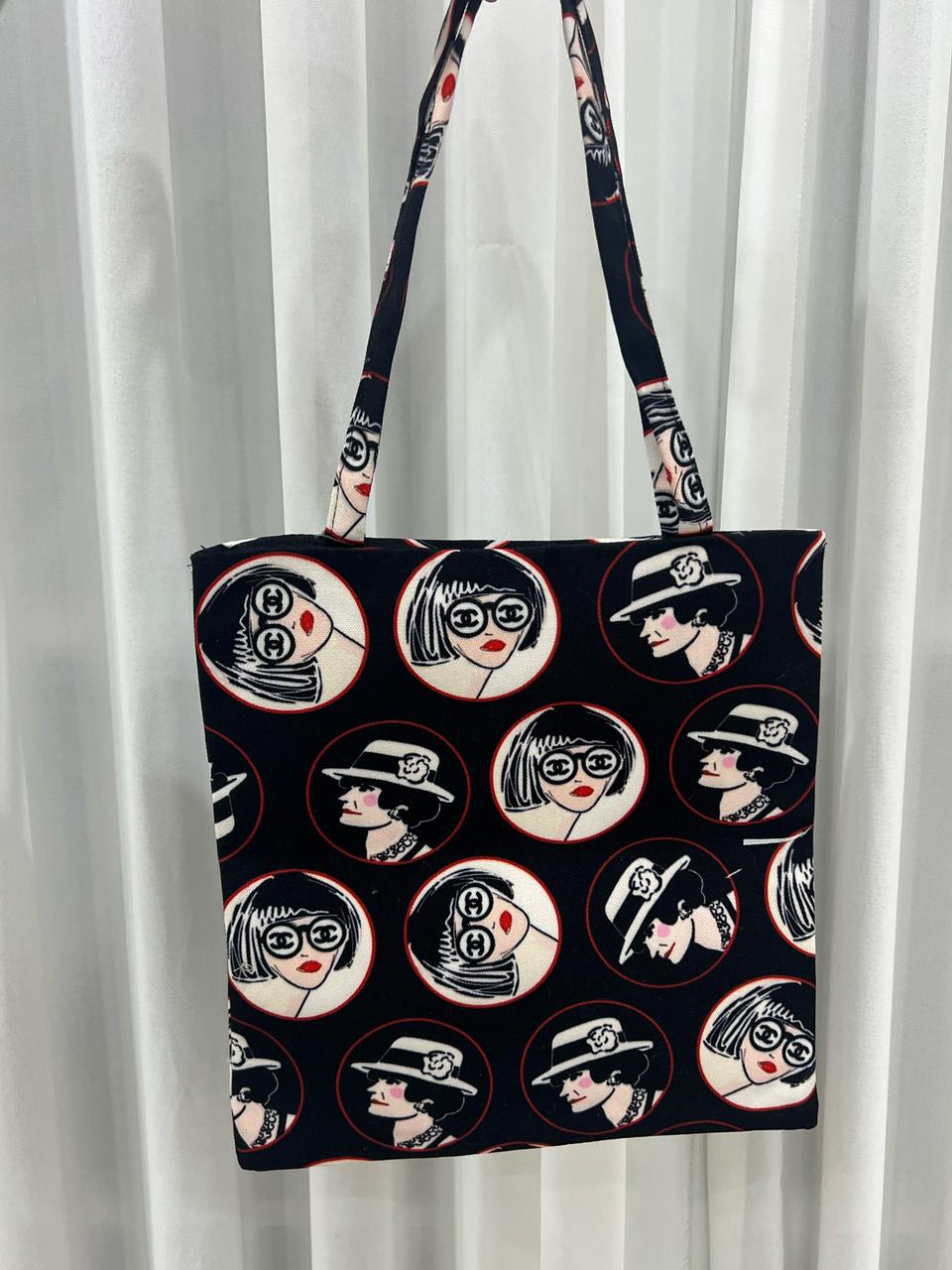 샤넬 뷰티 에코백 캔버스