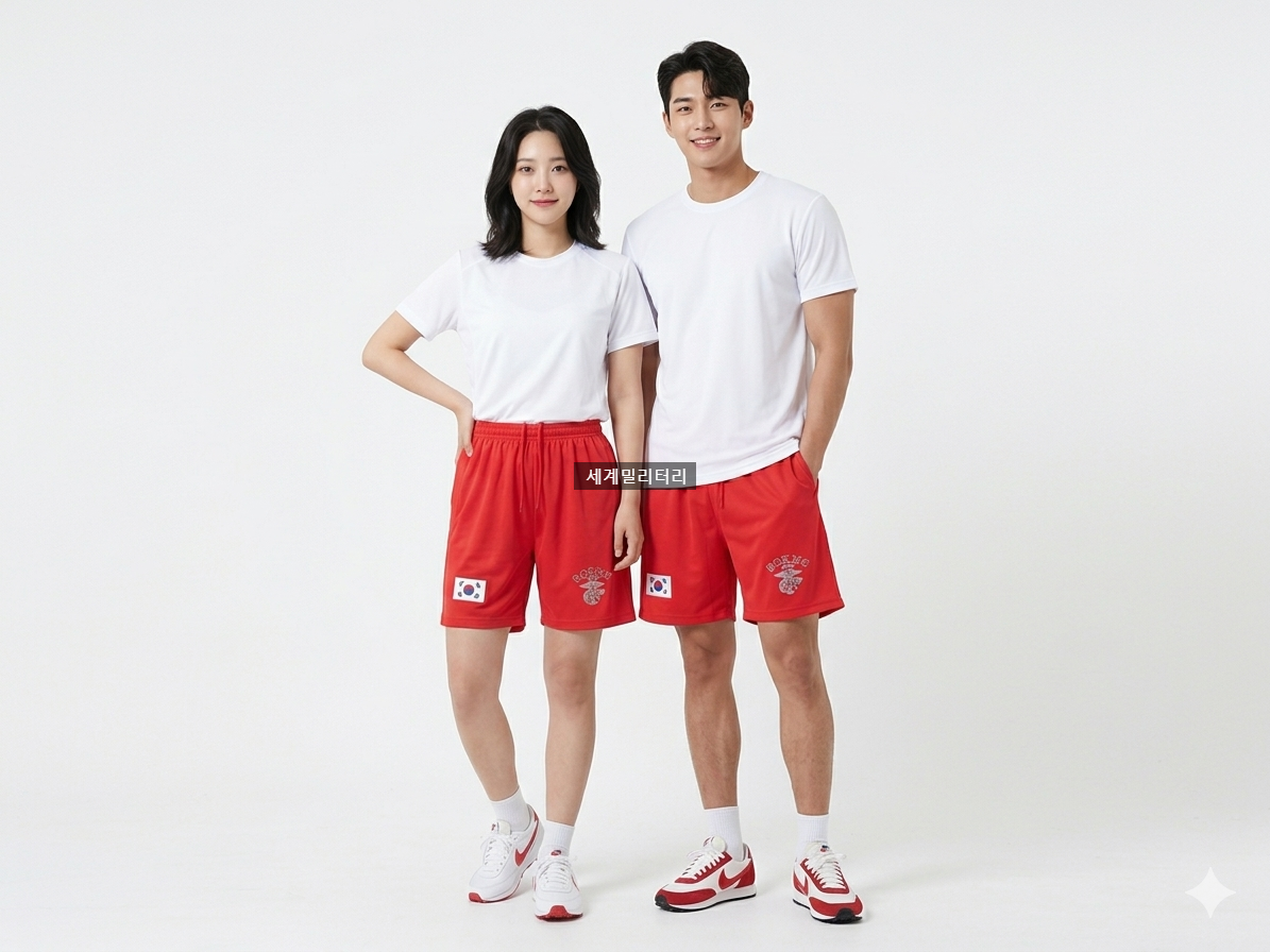 ROKMC 앵카 , 기습특공 런닝 운동 반바지