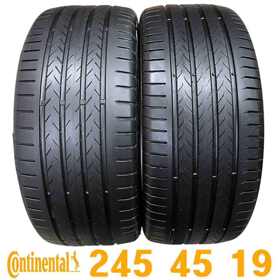 245 45 19 (중고) 콘티넨탈 에코콘택트 6Q 2본셋트가격