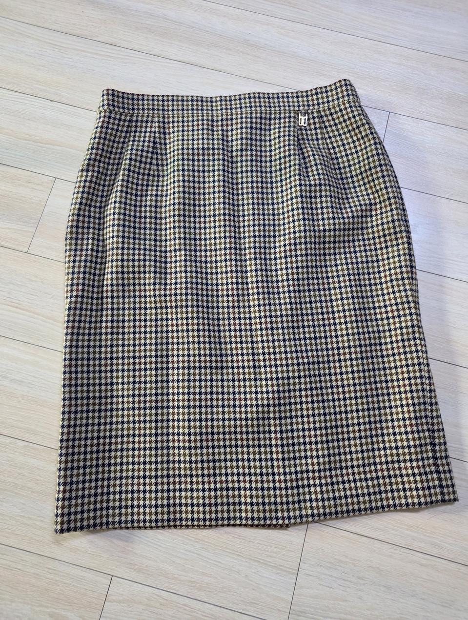 닥스 여성체크스커트치마