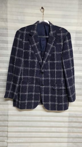 TAKAOKA 남성 체크 자켓