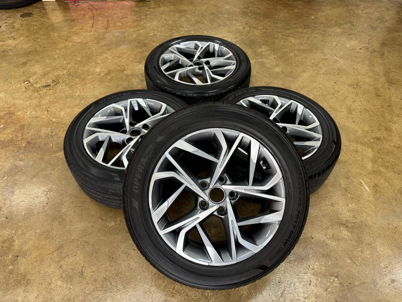 쏘나타DN8 17인치 순정휠타이어 팝니다