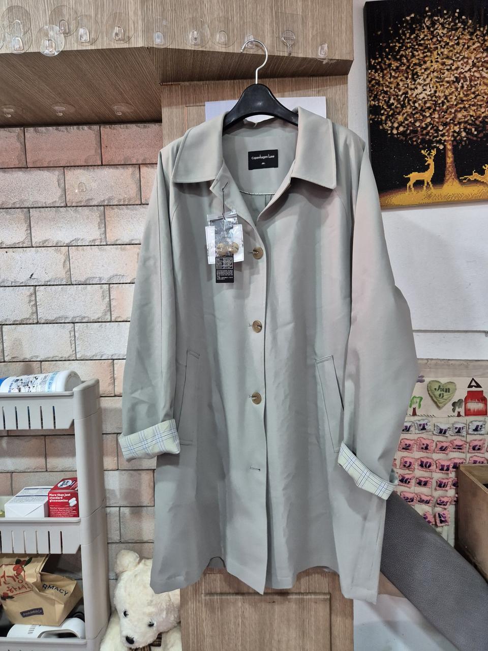 코펜하겐  트렌치 코트  새상품 77 무료배송