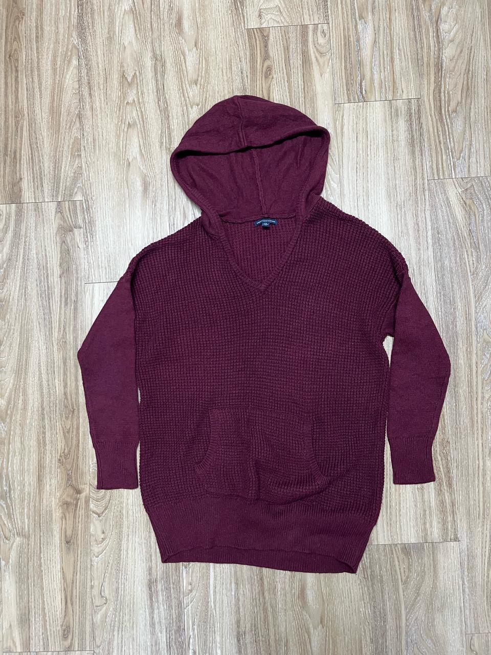 아메리칸 이글 니트 후드 L