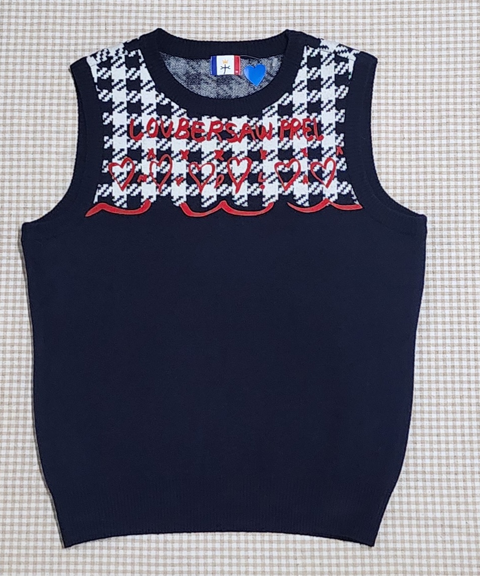 까스텔바작 여성골프니트조끼 사이즈 90