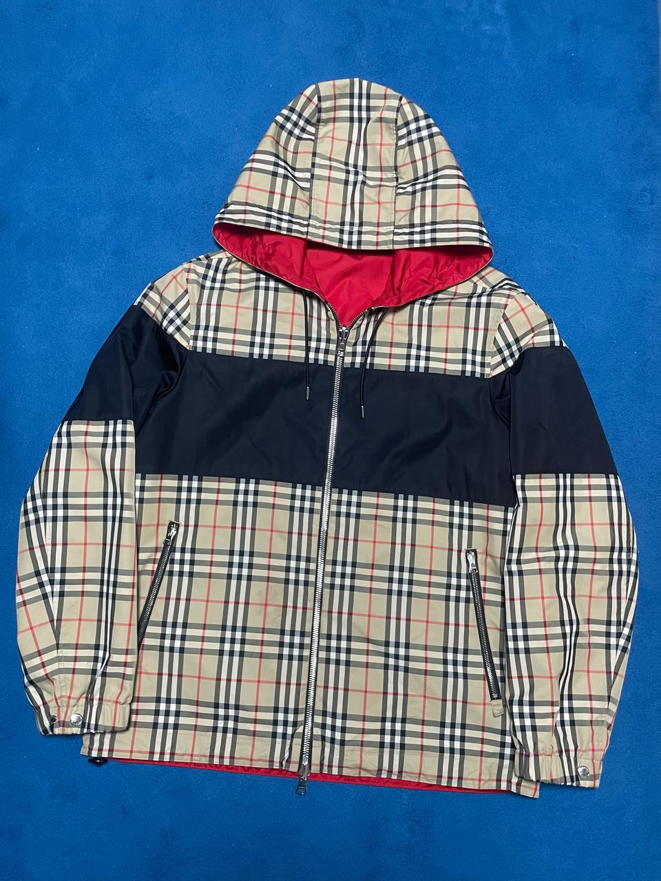 백화점판 새상품 정품 버버리 리버시블 바람막이 자켓 아우터