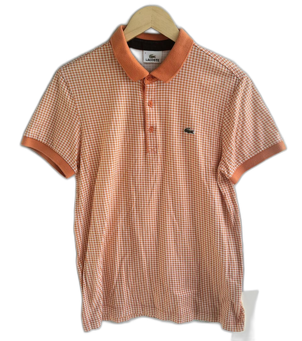 라코스테 반팔 카라티 남녀공용 M 코튼 기본핏 클래식