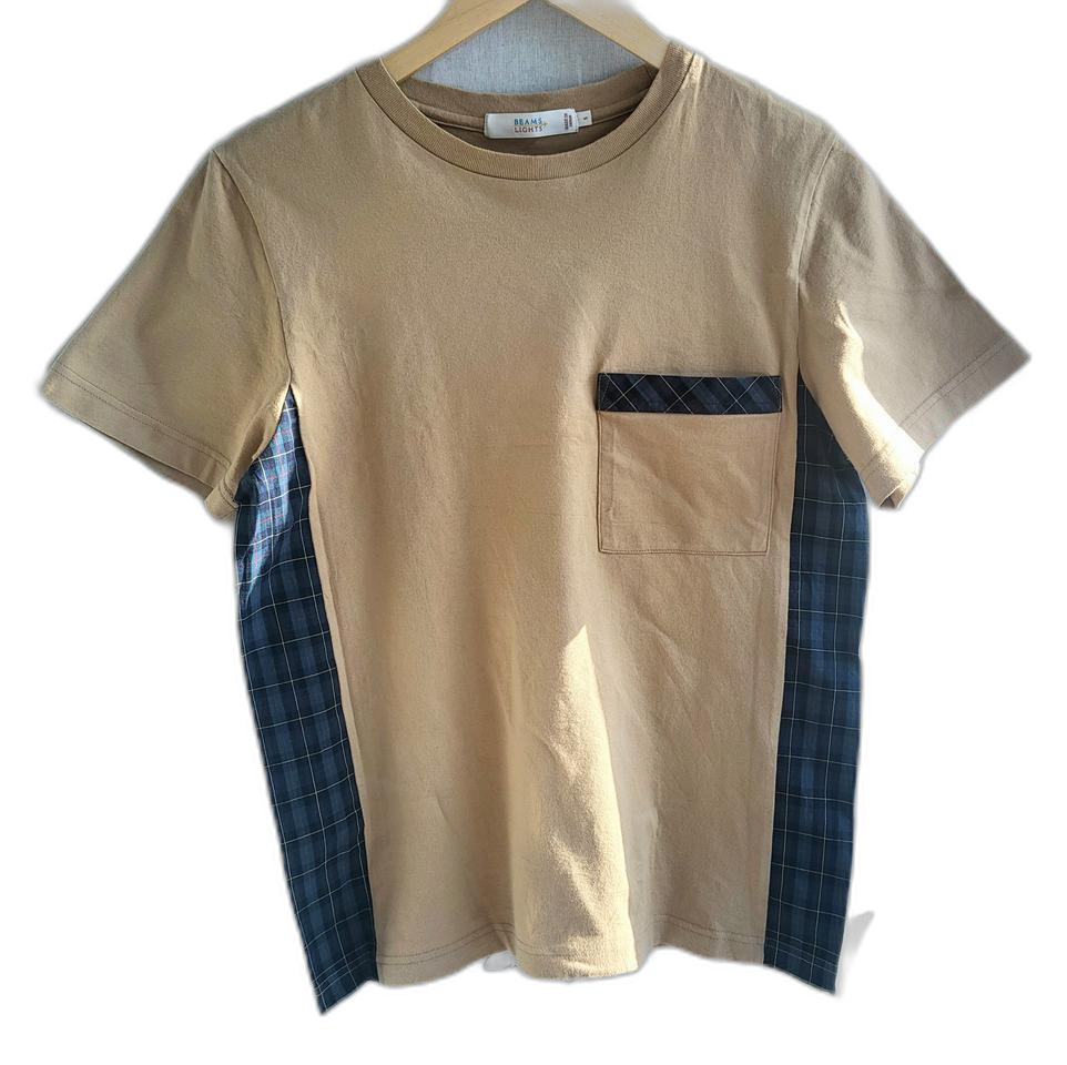 빔즈 반팔 티셔츠 남성 S 코튼 기본핏 베이직