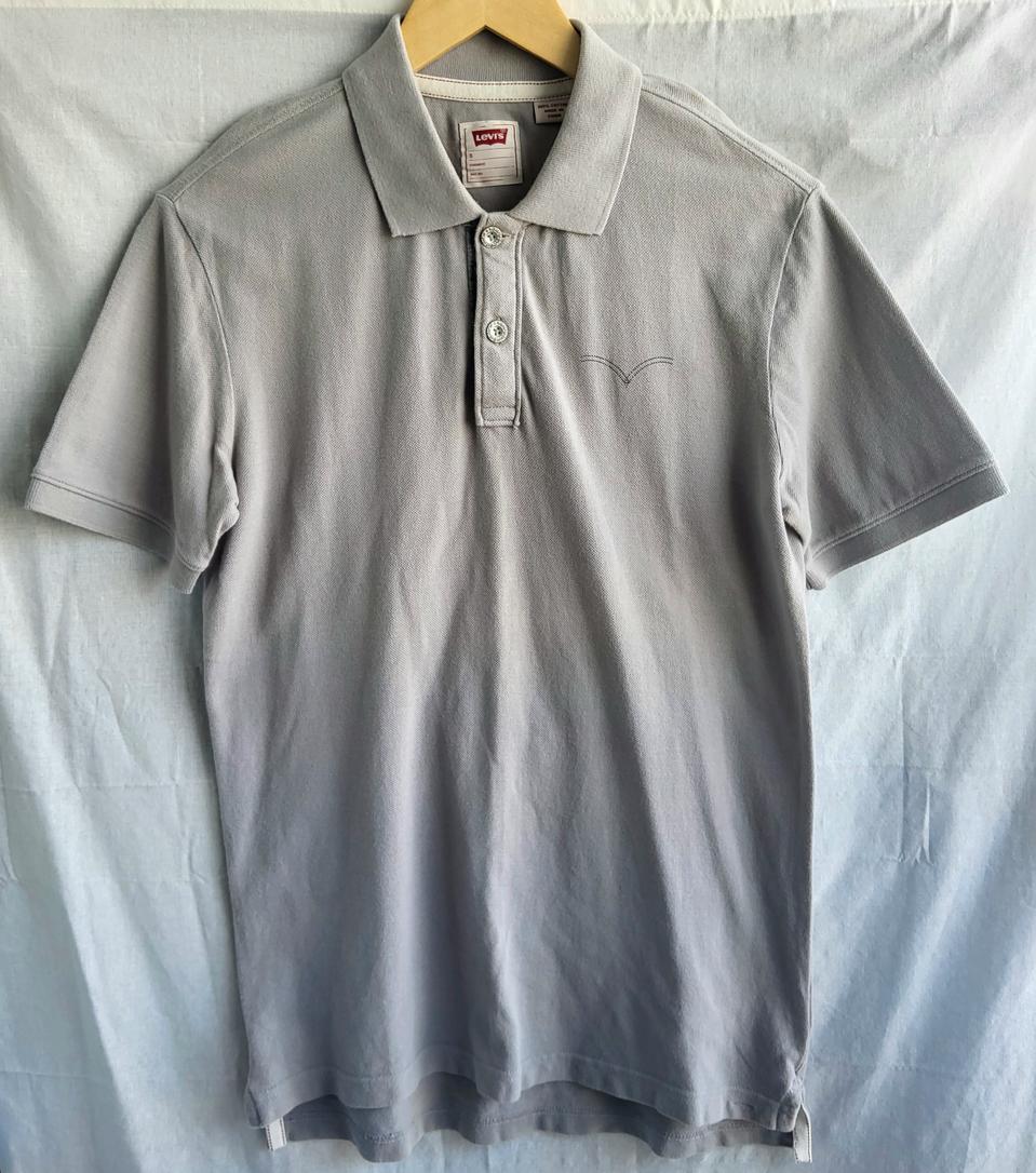 리바이스 반팔 카라티 남성 90 기본핏 코튼 데일리 여름