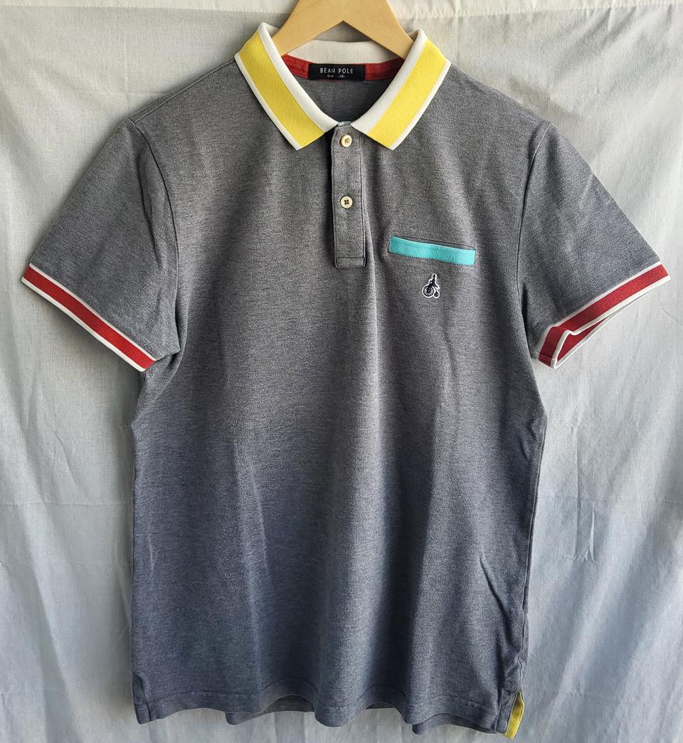 빈폴 반팔 카라티 남성 105 기본핏 코튼 데일리 여름