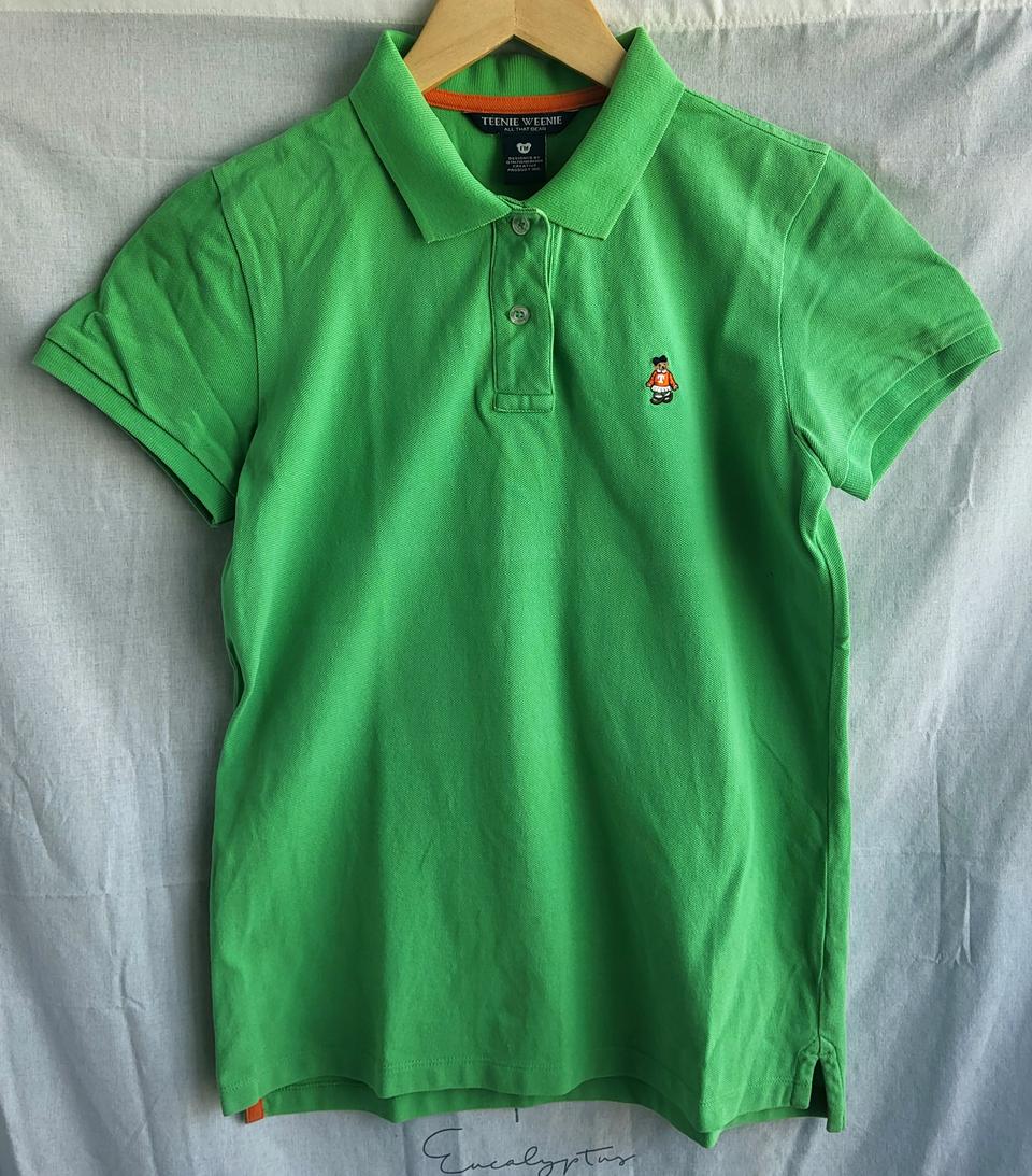 티니위니 여성 반팔 카라티 면100% 여름 카라티셔츠 M 데일리 캐주얼