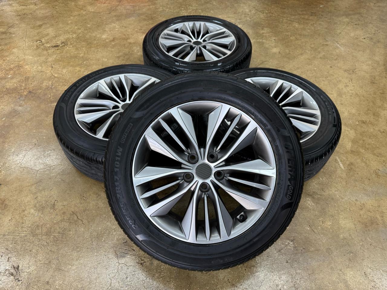 그랜저hg 17인치 순정휠타이어 팝니다