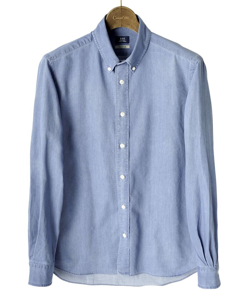 [판매] Kamakura Shirts가마쿠라 카마쿠라 샴브레이 데님 셔츠