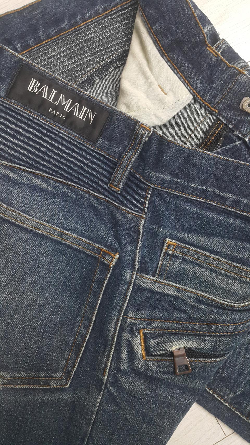 BALMAIN 발망(사방스판) 바이커진 30~31"실측(No138)S급!