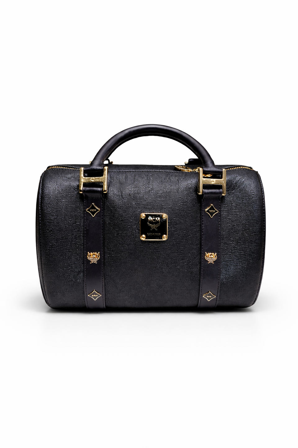 MCM 정품 보스턴백 블랙