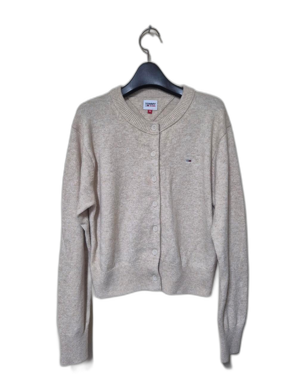 한섬 타미진스 울블렌드 숏 가디건