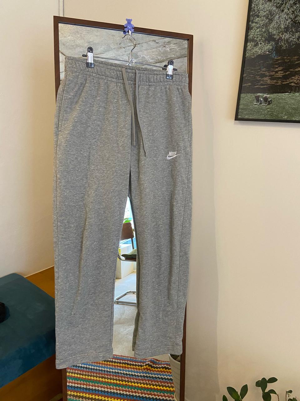 나이키 회색 트레이닝 바지