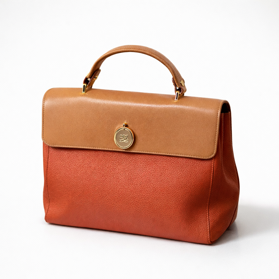 정품 루이까또즈  투톤 레더백