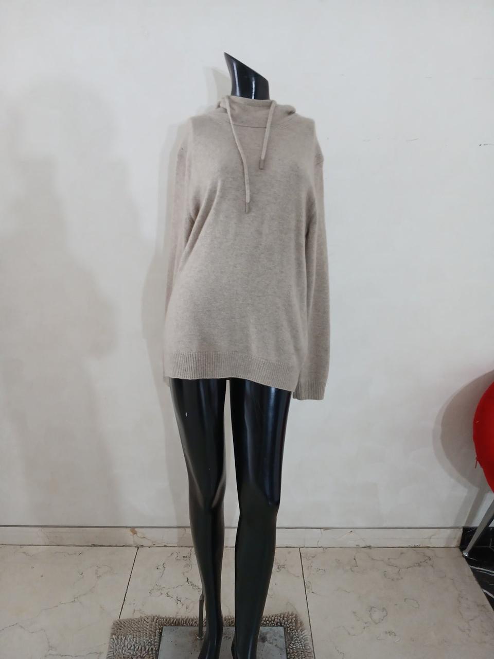 020 더캐시미어 캐시미어100 후드 니트 55