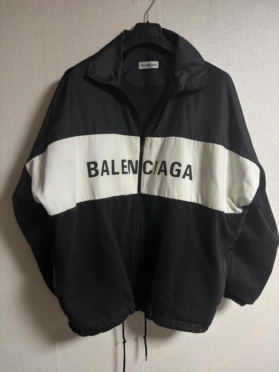 [34]발렌시아가 데님 포플린 자켓