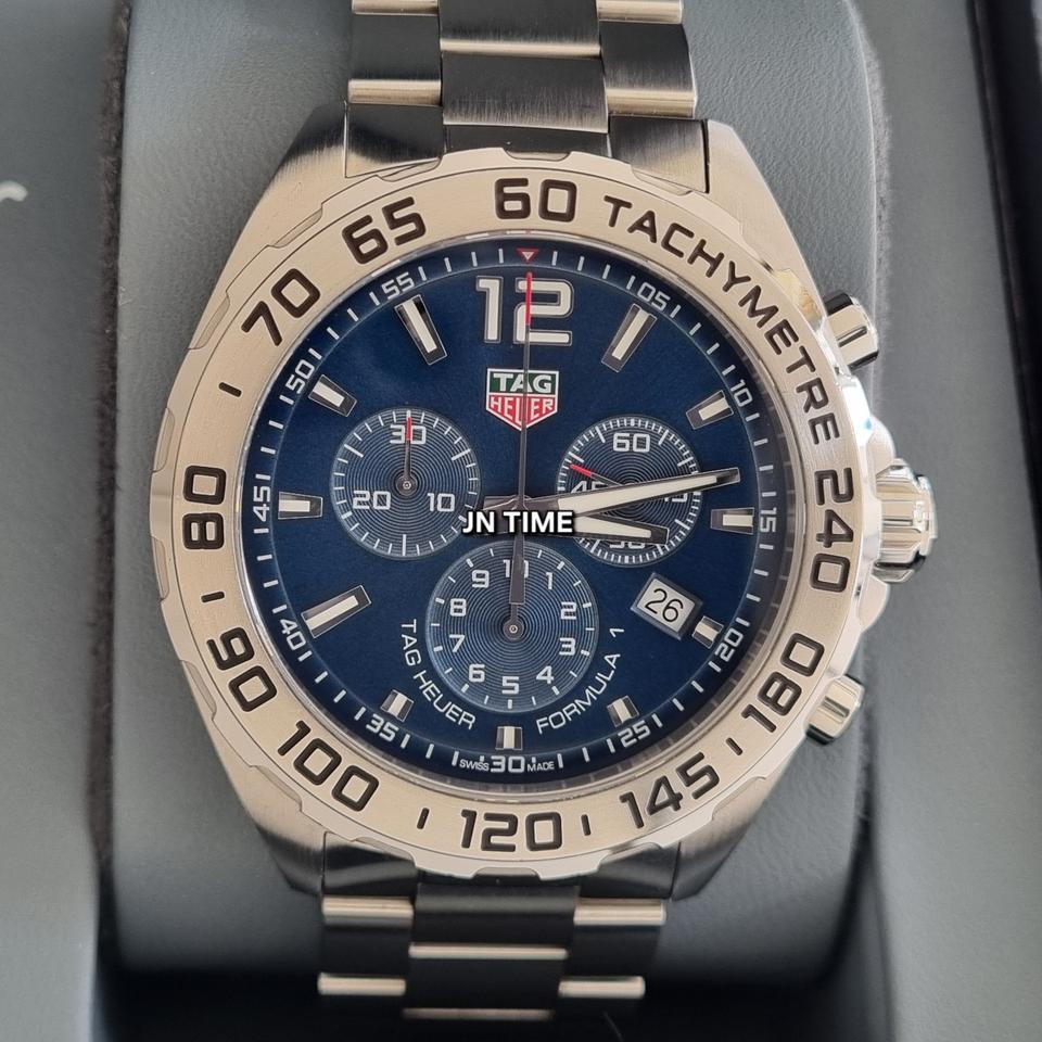 태그호이어 포뮬러1 크로노 쿼츠 청판 43mm CAZ101K(2022년식