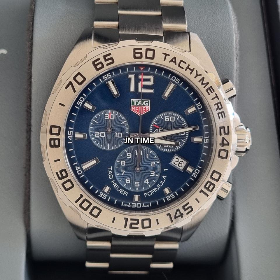태그호이어 포뮬러1 크로노 쿼츠 청판 43mm CAZ101K(2022년식