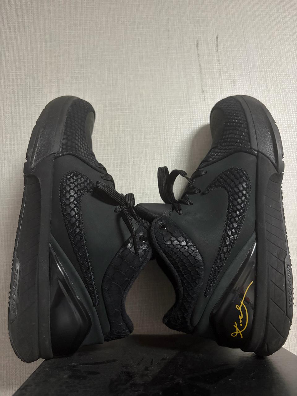 [265]나이키 코비4 프로트로 블랙 유니버시티 골드