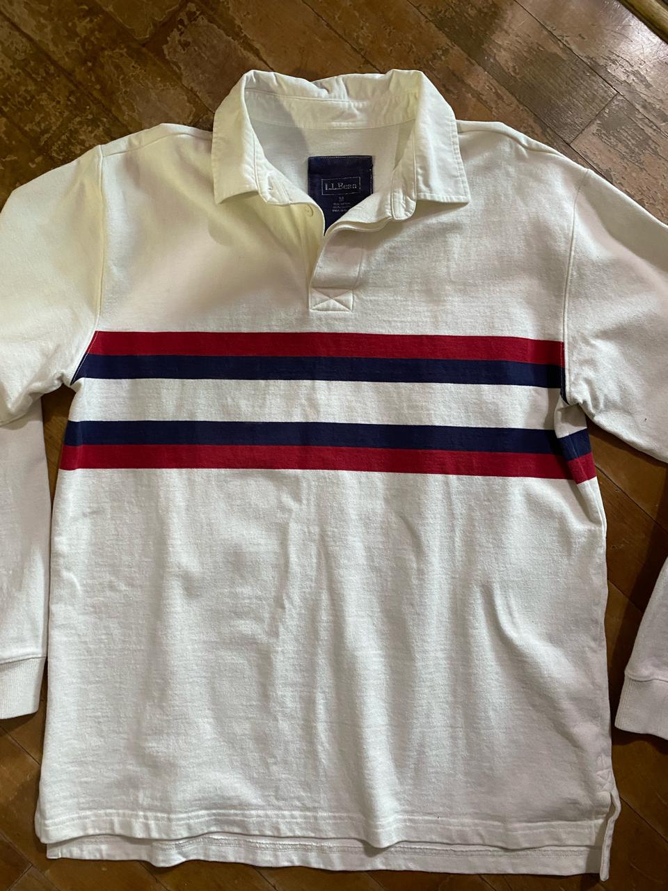 L.L.Bean 스트라이프 럭비 티셔츠 M (105)
