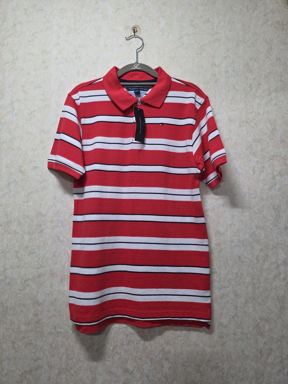 ♥무료배송♥타미힐피거 주니어 스프라이프 반팔 카라 티셔츠